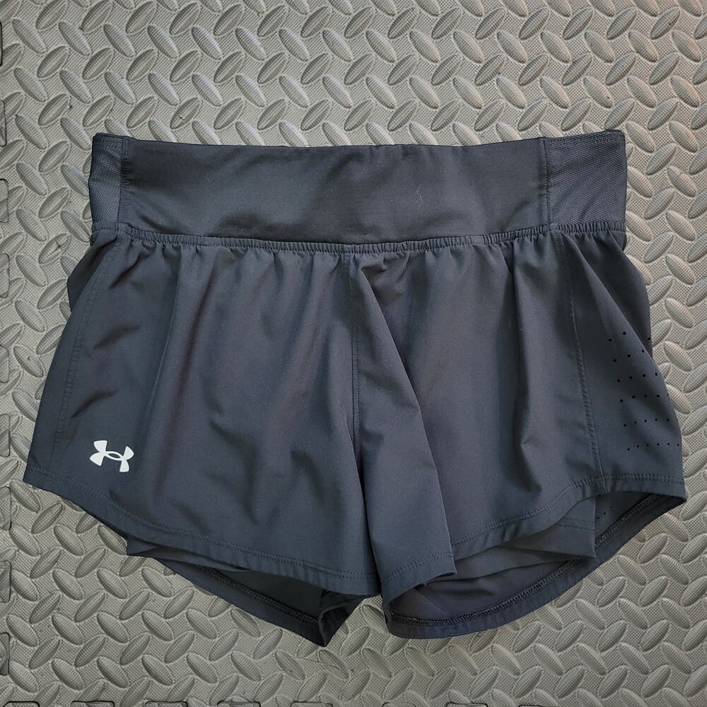 Under Armour Shorts Black Medium Athletic Athleisure Running Workout Gorpcore